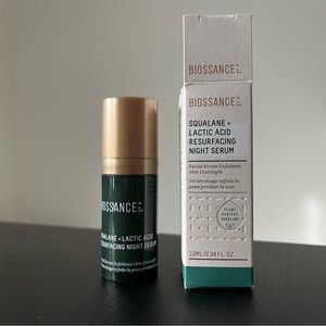 Biossance Squalane + Lactic Acid Resurfacing Night Serum 10ml